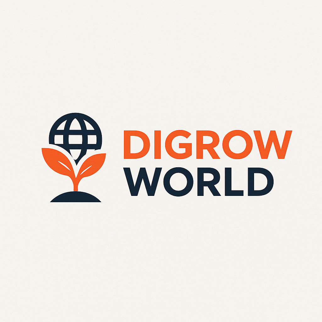 Digrow World logo